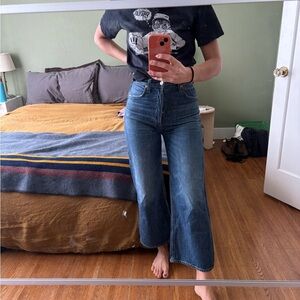 Citizens Of Humanity Dark Blue Flare Jeans